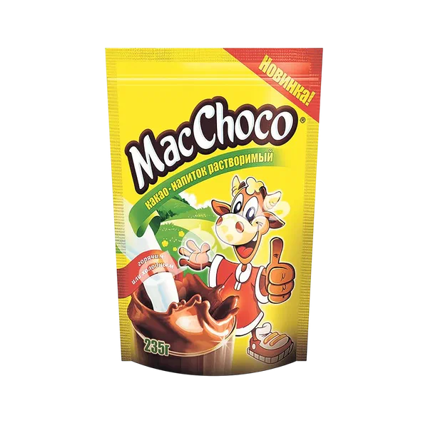 MacChoco какаосу 235г к/п
