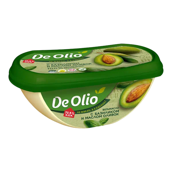 De olio базелик/зайтун майы 72,5% 220г вегамайы