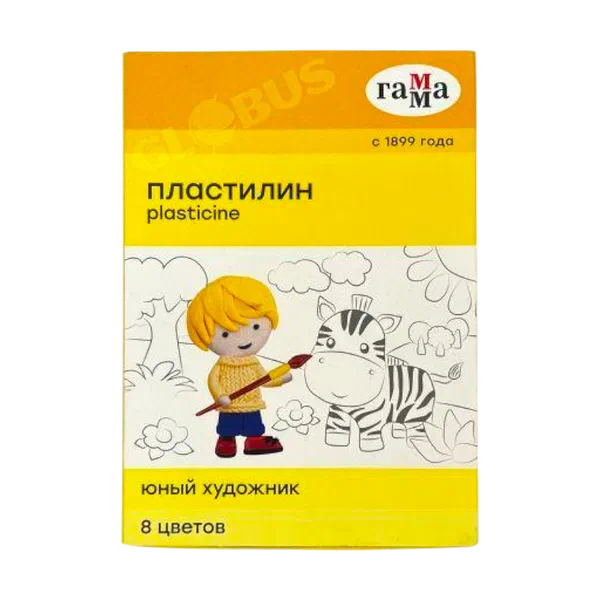 Пластилин Brauberg 18цв 360г 106427 ОФМ РФ
