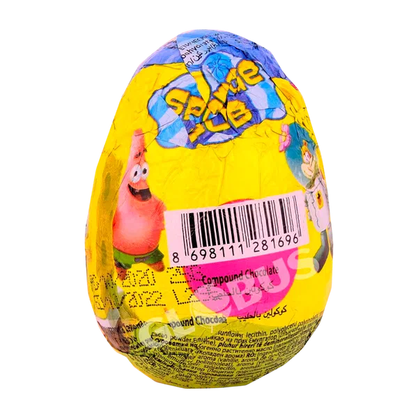 Шоколадное яйцо Sponge Bob 25г