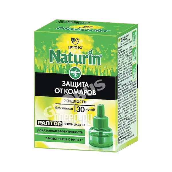 Жидкость д/фумигатора Gardex Naturin 30ноч