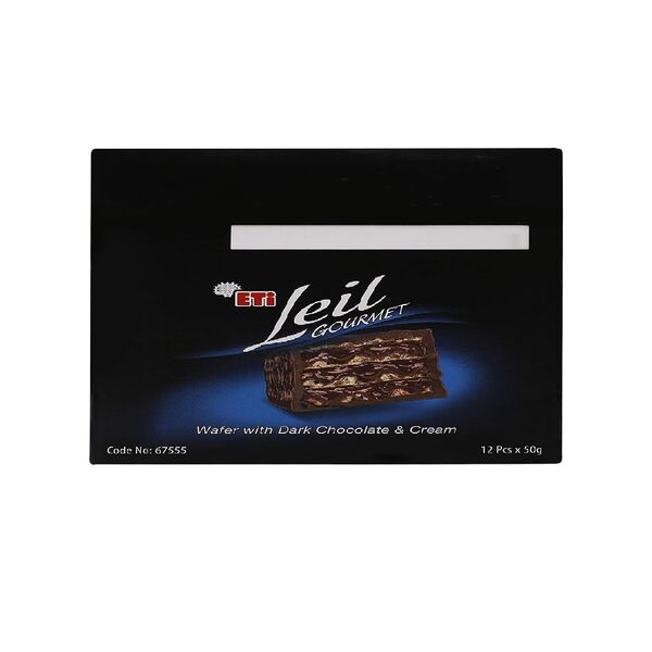 Eti Grmt Dk Choco Wafer 50Gm X12