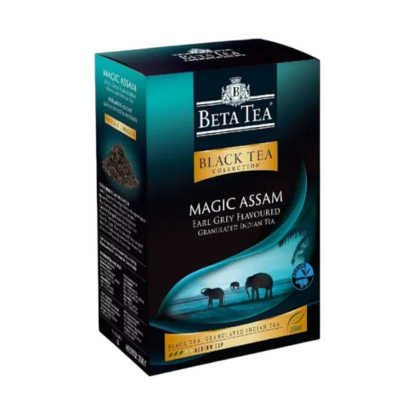 Чай Beta magic assam aromali черн бергам инд гранул 100г