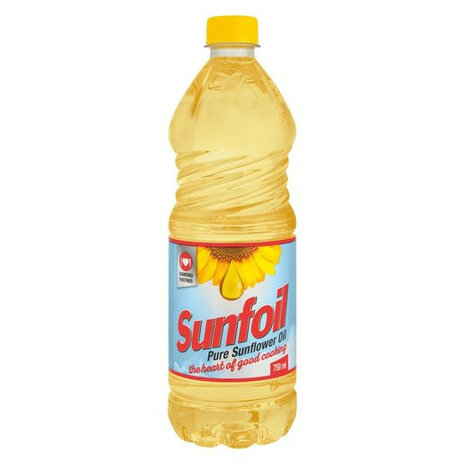 Sunfoil Sunflower Oil 750ml