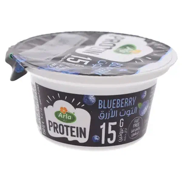 ARLA PROTEIN BLUEBERRY FLAVORED HIGH PROTEIN GREEK YOGURT 150G