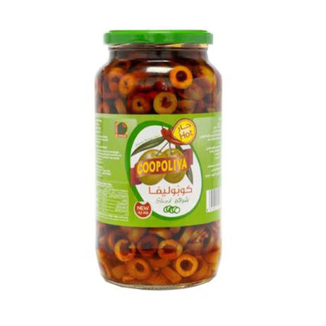 Coopoliva Hot Green Sliced 510 Gm