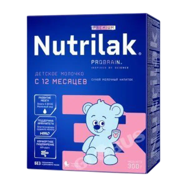 Смесь дет. Nutrilak Premium№3 мол. с пребиот с 12 мес. 300г