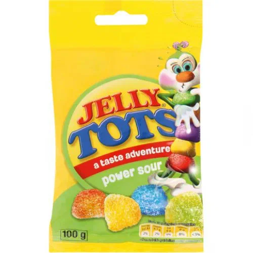 Jelly Tots Power Sour 100g