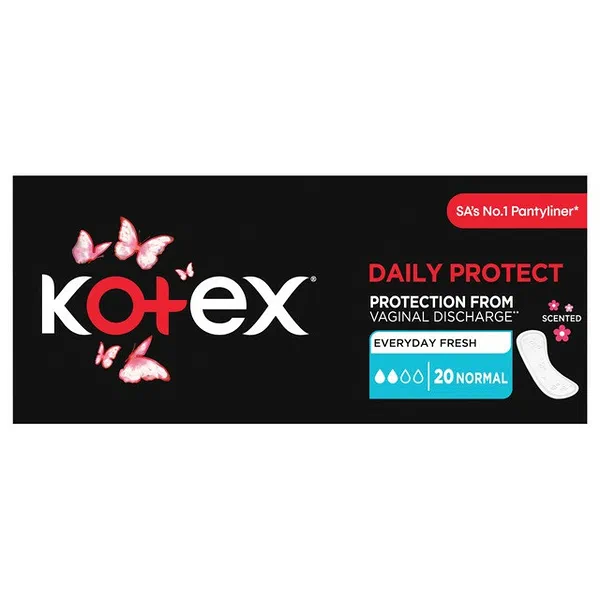 Kotex Pantyliners 20's Deodorised