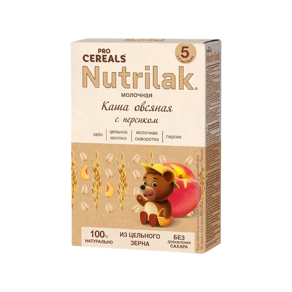 Каша дет. Nutrilak Procereals овсян/перс. с 5 мес 200г