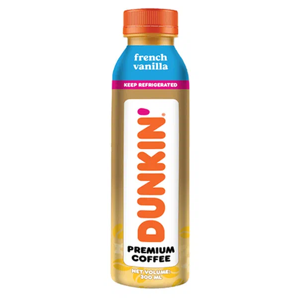 DUNKIN' DONUTS PREMIUM FRENCH VANILLA ICED COFFEE 300ML