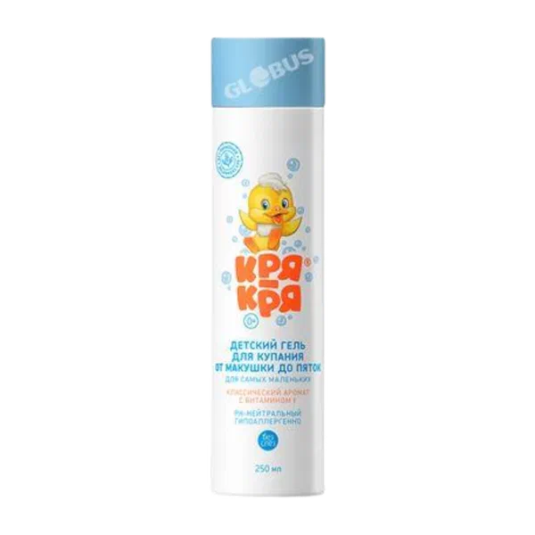 Гель д/купания Кря-кря детск 0+ 250мл