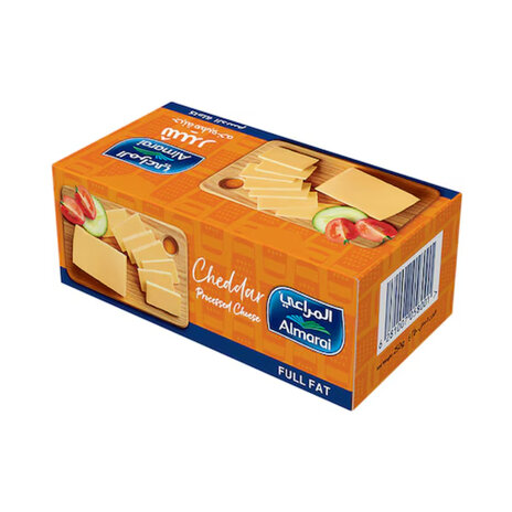 Almarai Cheddar Block Full Fat 250Gm