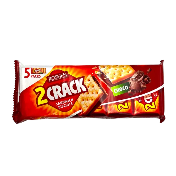 Roshen 2 Crack шоколад даамы м/н крекер 190г