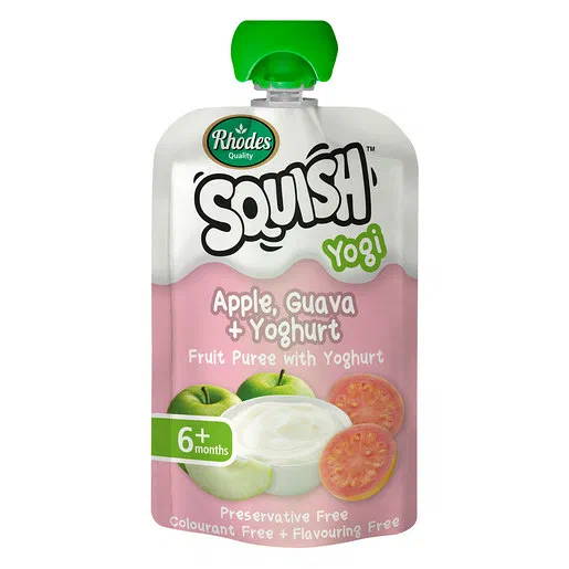 Squish Apple Guava & Yoghurt Baby Food Pouch 110ml