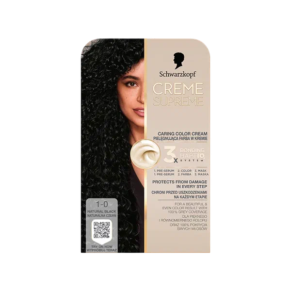 Creme Supreme 1-0 Natural Black чач боёк