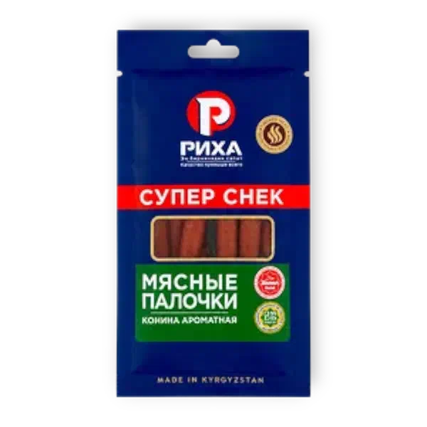 Деликатес Риха Мясные палочки Конина ароматная 100г в/у
