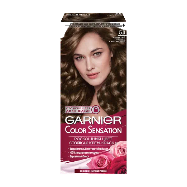 Краска д/волос Garnier Color Sens №5 сияющ.светл-каштан