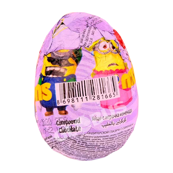 Шоколадное яйцо Minion 25г