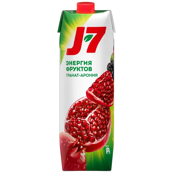 Нектар J7 Гранат и черноплодная рябина 0,97л т/п ВБД Россия 12