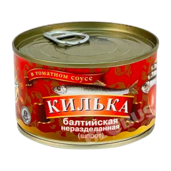 Килька Русский рыбный мир касп. в томат соусе/ключ/240г ж/б