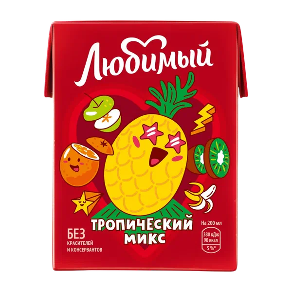 Любимый Тропик микс ширеси 0,2л т/п