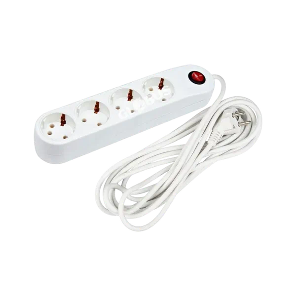 Удлинитель Эра UX 4х3м б/з