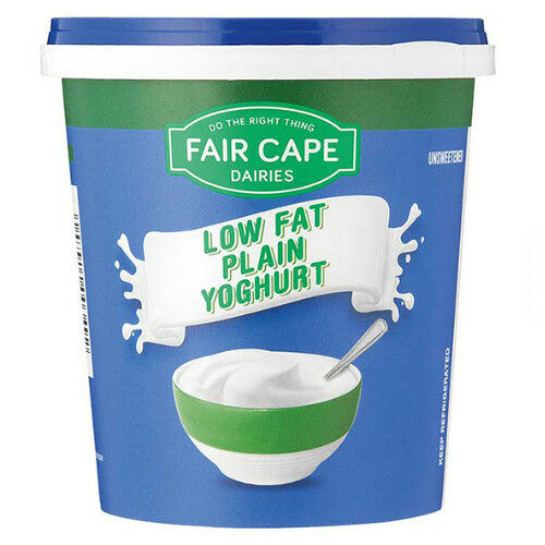 Fair Cape Low Fat Plain Yoghurt 1kg