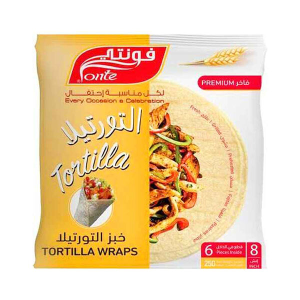 فونتي خبز تورتيلا