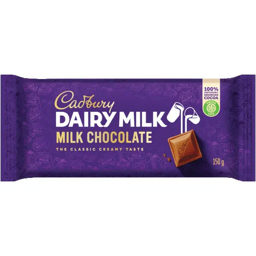 Cadbury Slab Dairy Milk 150g