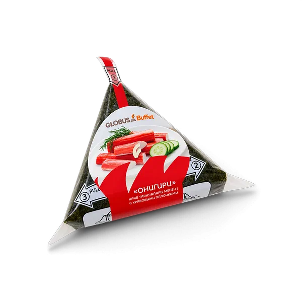 Онигири с крабовыми палочками 120гр GL