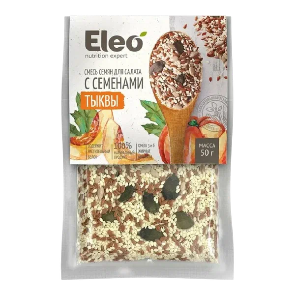 Смесь ELEO салатная семена тыквы 50г НВ
