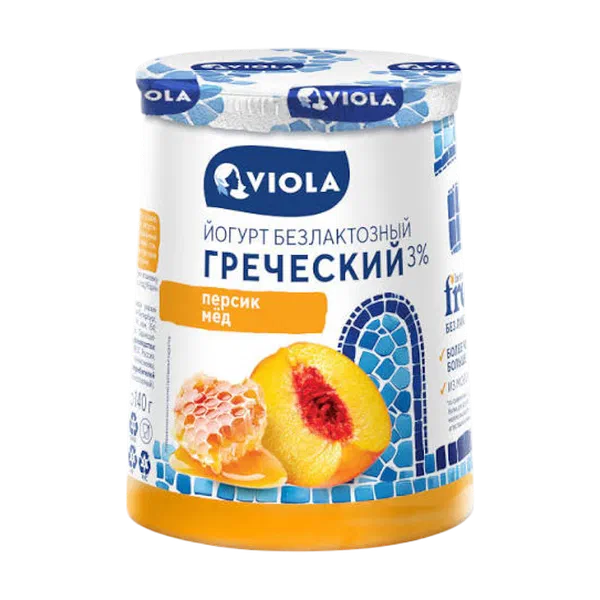 Viola Греческий кара шабдалы/бал 3% йогурту 140г