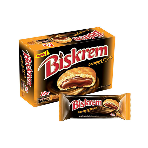 Ulker Biskrem Caramel 36Gm X 12