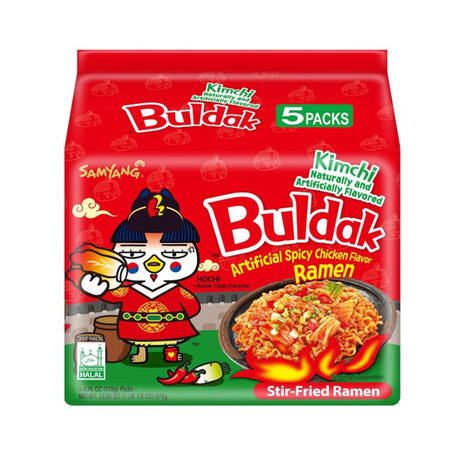 Samyang Buldak Hot Chicken Noodles 135Gm X 5