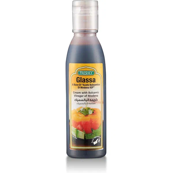 FRESHLY GLASSA BALSAMIC VINEGAR TRADITIONAL AROMATIC GLAZE 150ML