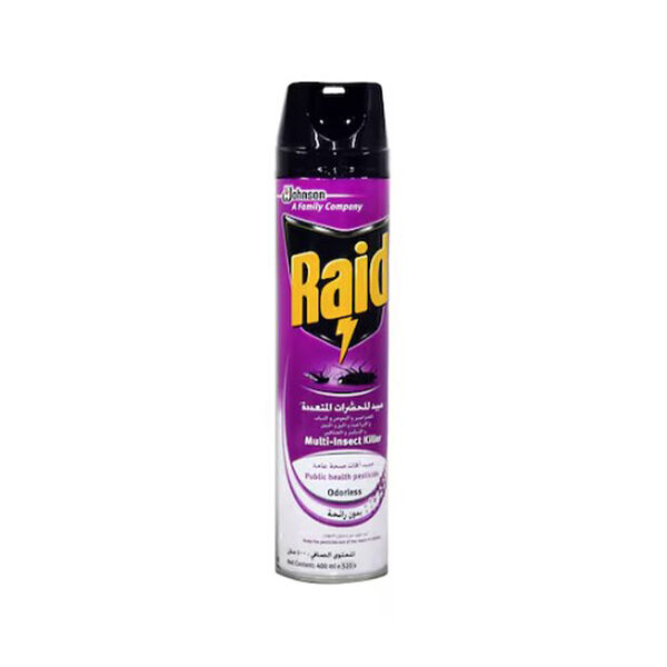Raid Multi Insect Killer Odorless 400Ml