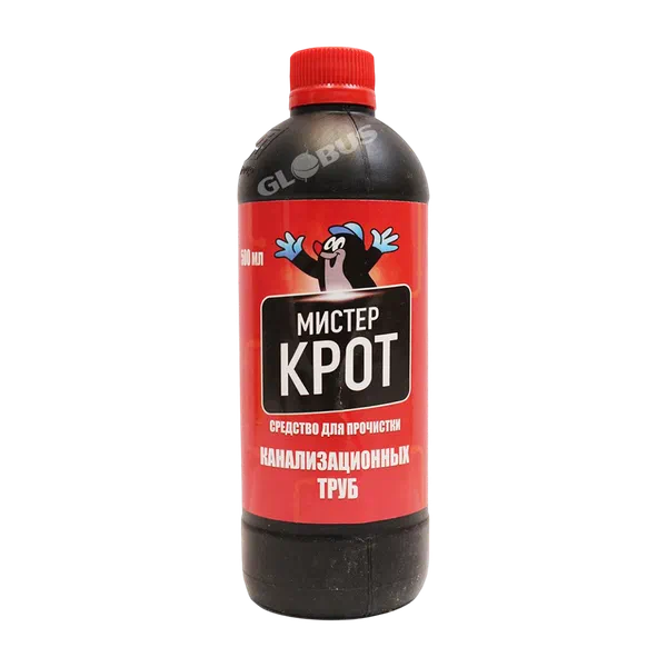 Средство д/чистки труб Крот 500мл Bi group