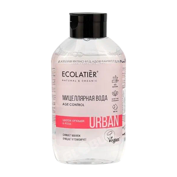 Ecolatier орхидея/роза мицеллярдык суу 400мл