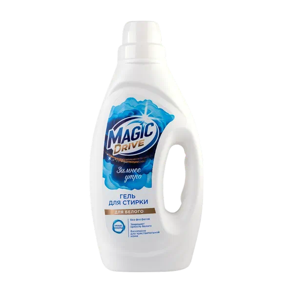 Гель д/стирки Magic Drive д/белого белья жидкий 1л