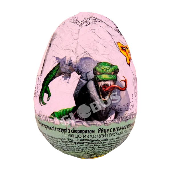 Шоколадное яйцо Spiderman 25г