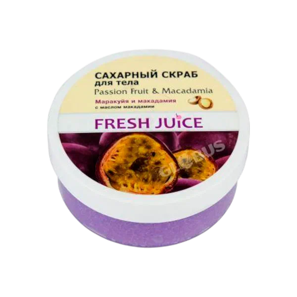 Скраб д/тела FJ маракуйя/макадамия 225мл