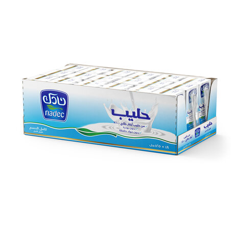 Nadec Uht Milk Pln F F18X125Ml