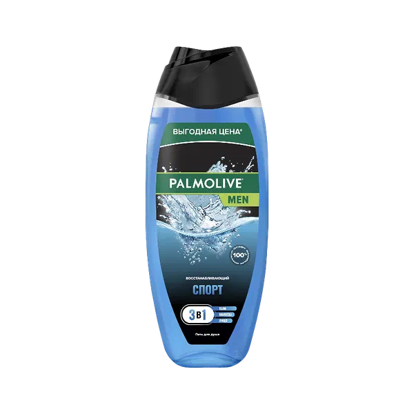 CP Palmolive Men Sport  3в1 душ гели 500мл