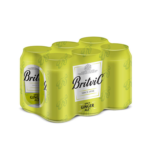 Britvic Ginger Ale 300Mlx6