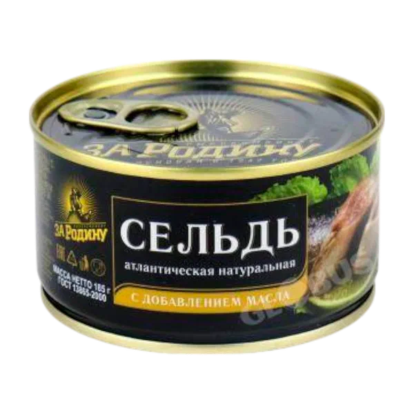 Сельдь НДМ За родину атлан. 185г ж/б