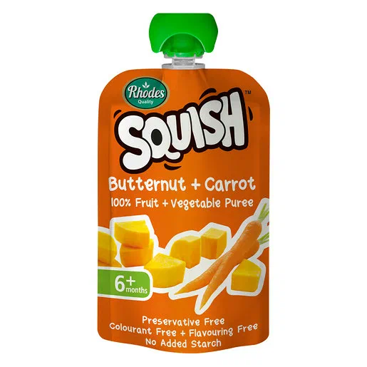 Squish Butternut & Carrot Baby Food Pouch 110ml