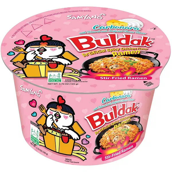 Samyang Carbonara Pink Giant Bowl 105g