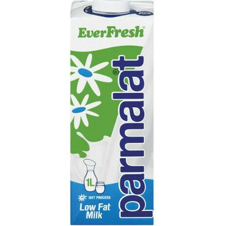 Parmalat Everfresh Low Fat Milk 1l