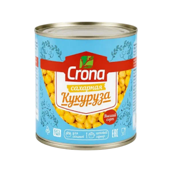 Кукуруза Crona конс. сладкая 425 мл ж/б